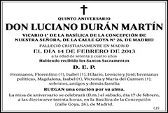 Luciano Durán Martín